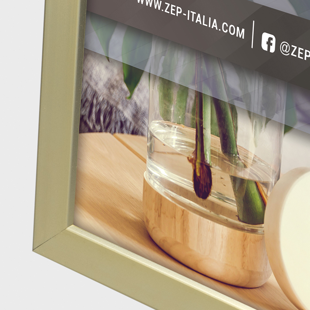 ZEP Fotorahmen Al38g1 John Gold 10x15 cm