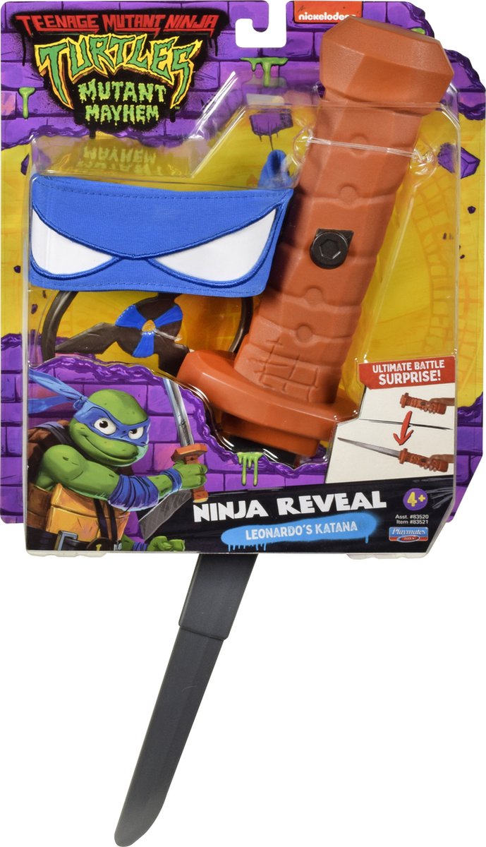Teenage Mutant Ninja Turtles – Leonardo verwandelt ein Katana-Schwert