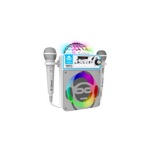 Idance Party Box Groove Karaoke-Maschine mit 2 Mikrofonen