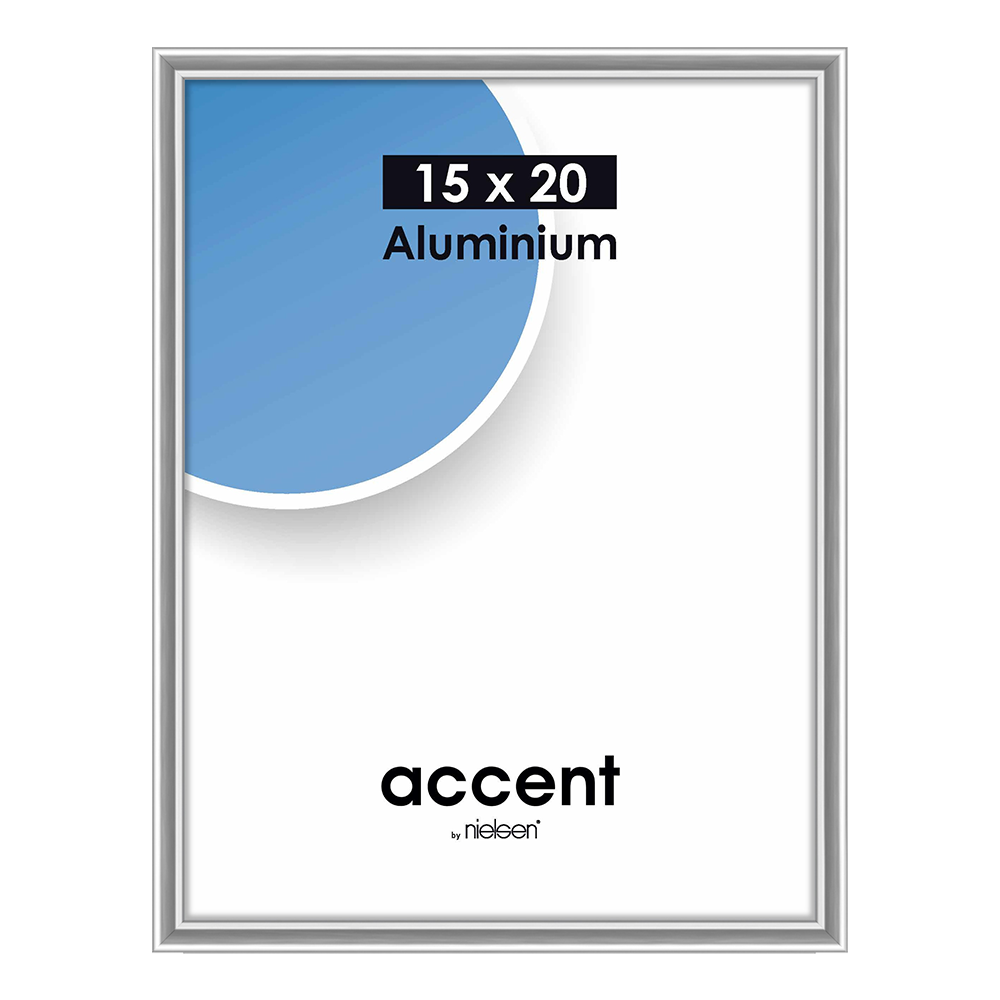 Nielsen Design Nielsen Fotorahmen 52423 Akzent glänzend silber 30x40 cm