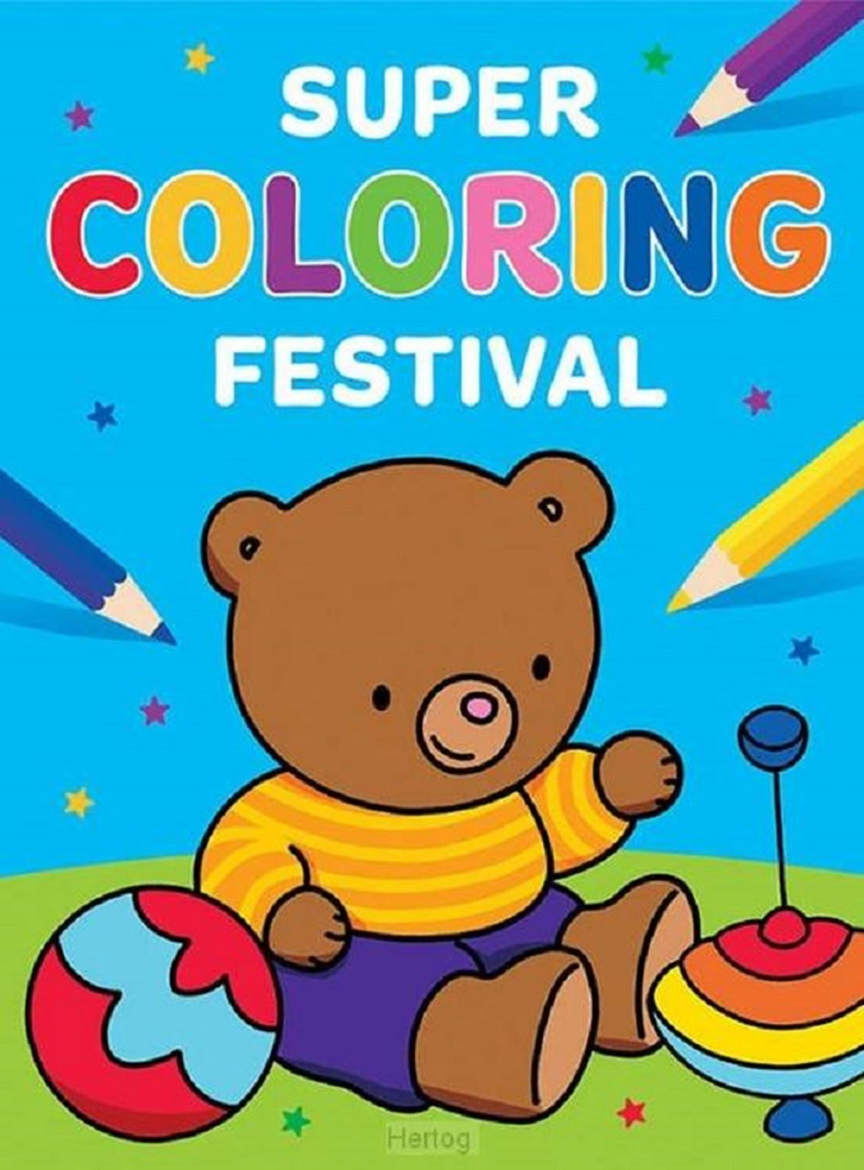 Deltas Super-Coloring-Festival-Malbuch