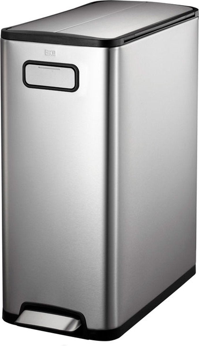 Eko Pedal Bin Ecofly 45 L Matten Silberfarbe