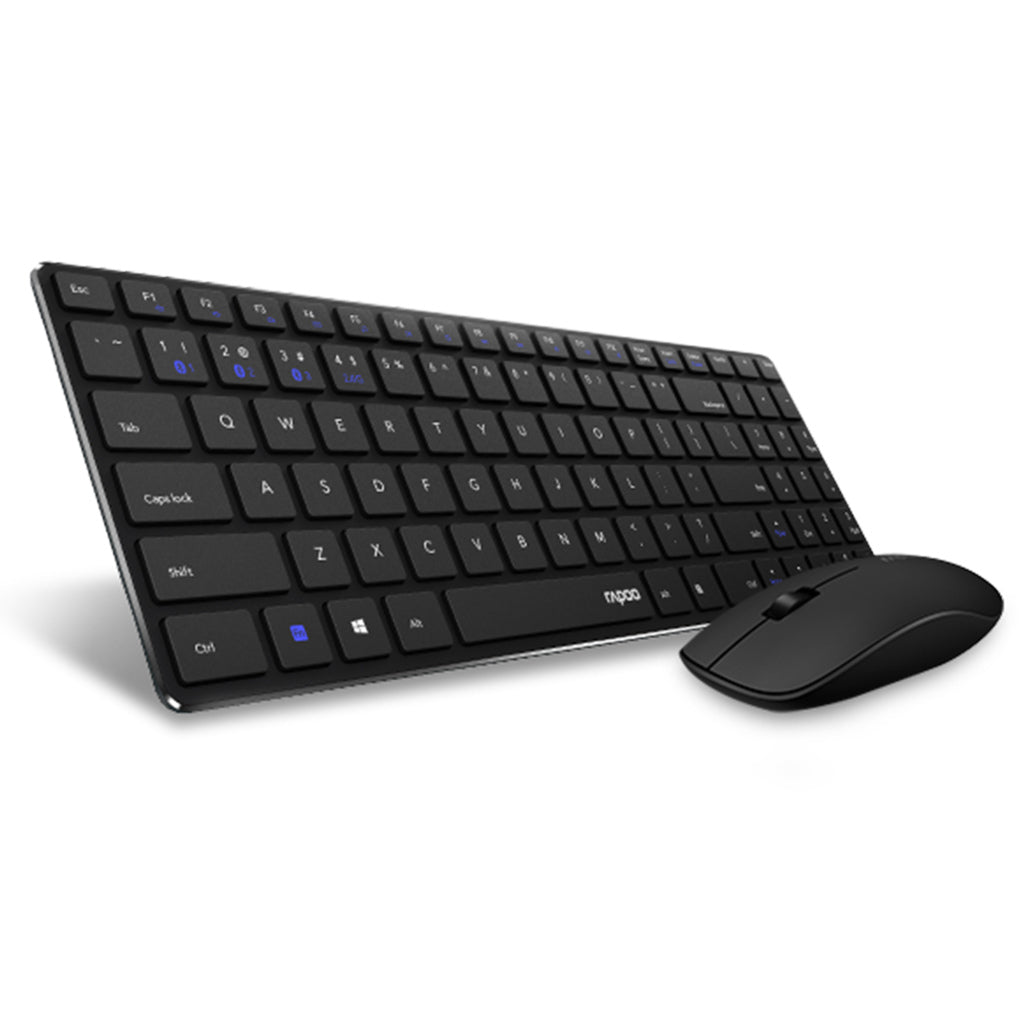 Rapoo Rapoo Tastatur Mm Combo Schwarz 9300m