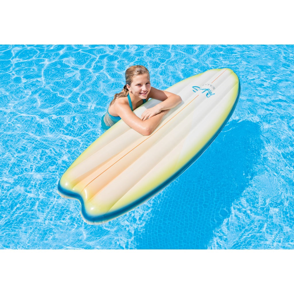 Intex - Surfbrett-weiß grün