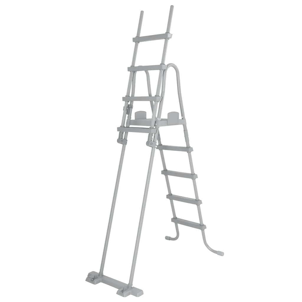 BESTWAY SWIVE POOL LEADDER FLOSCLEAR mit 4 Stufen 132 cm