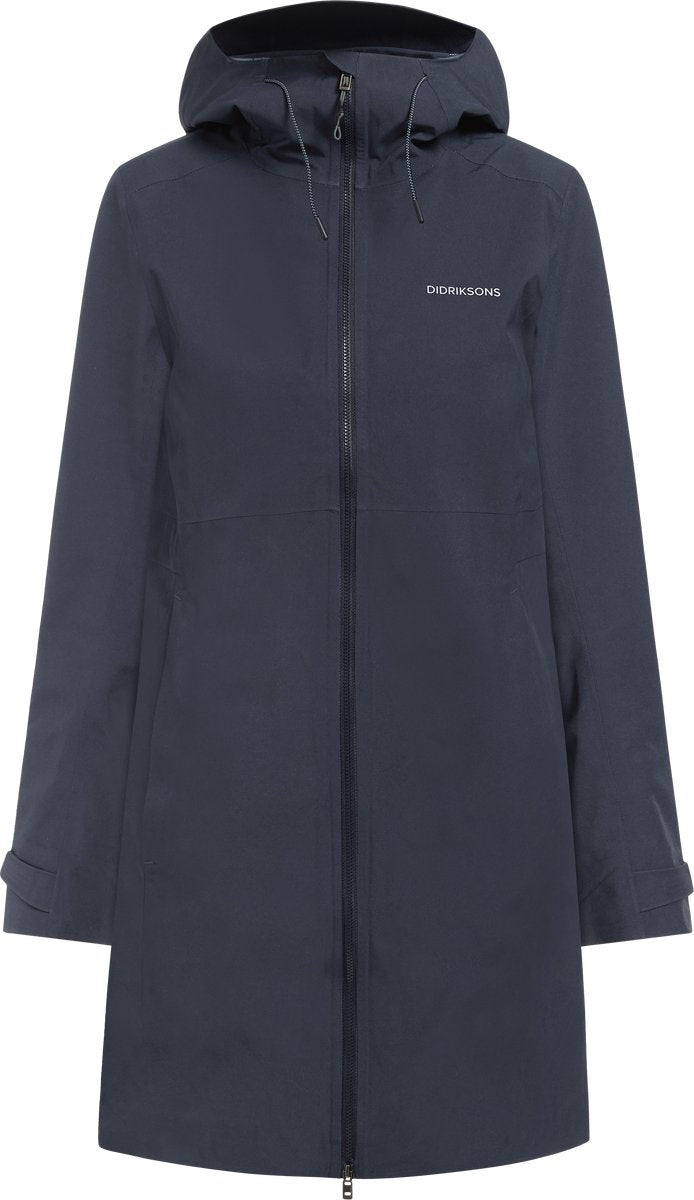 Didriksons Bea Wns Parka 6 Damen-Outdoorjacke – dunkles Nachtblau