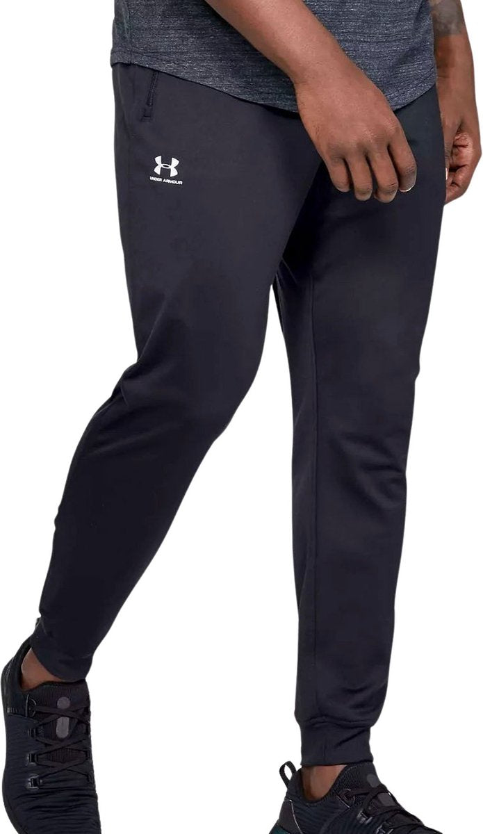 Under armor sportstyle tricot jogger men's sports pants - black