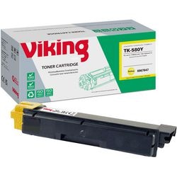 Tonercartridge viking tk580y geel 3.500 pagina's
