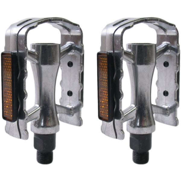 Marwi Pedal Set SP-610 Aluminium Silber (Workshop-Verpackung)