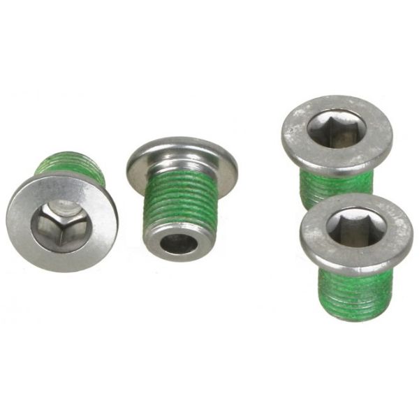 Shimano inneres Kettenblattschraubenset M8x8,5 FC-M430 390 Verschiedenes (4 Stück)
