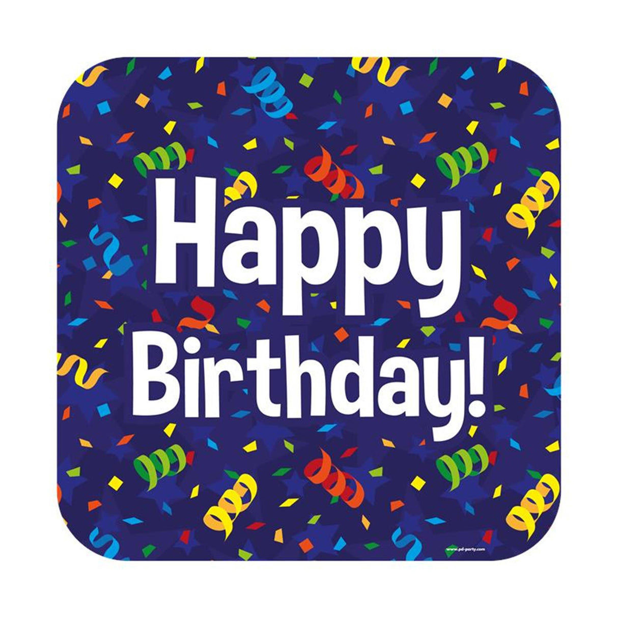 Paperdreams-Tribute-Schild – alles Gute zum Geburtstag-Cartoon