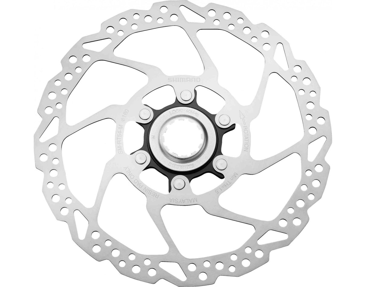 Shimano Bremsscheibe SM-RT54 180mm Center Lock (Werkstattverpackung)