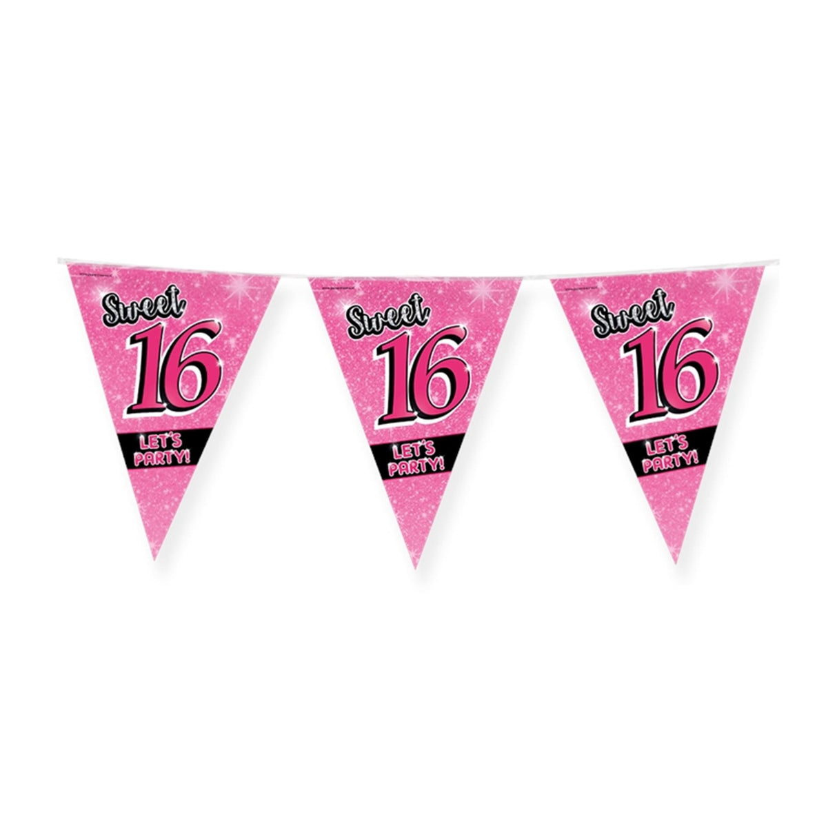 Paperdreams Partyfahne – Sweet 16