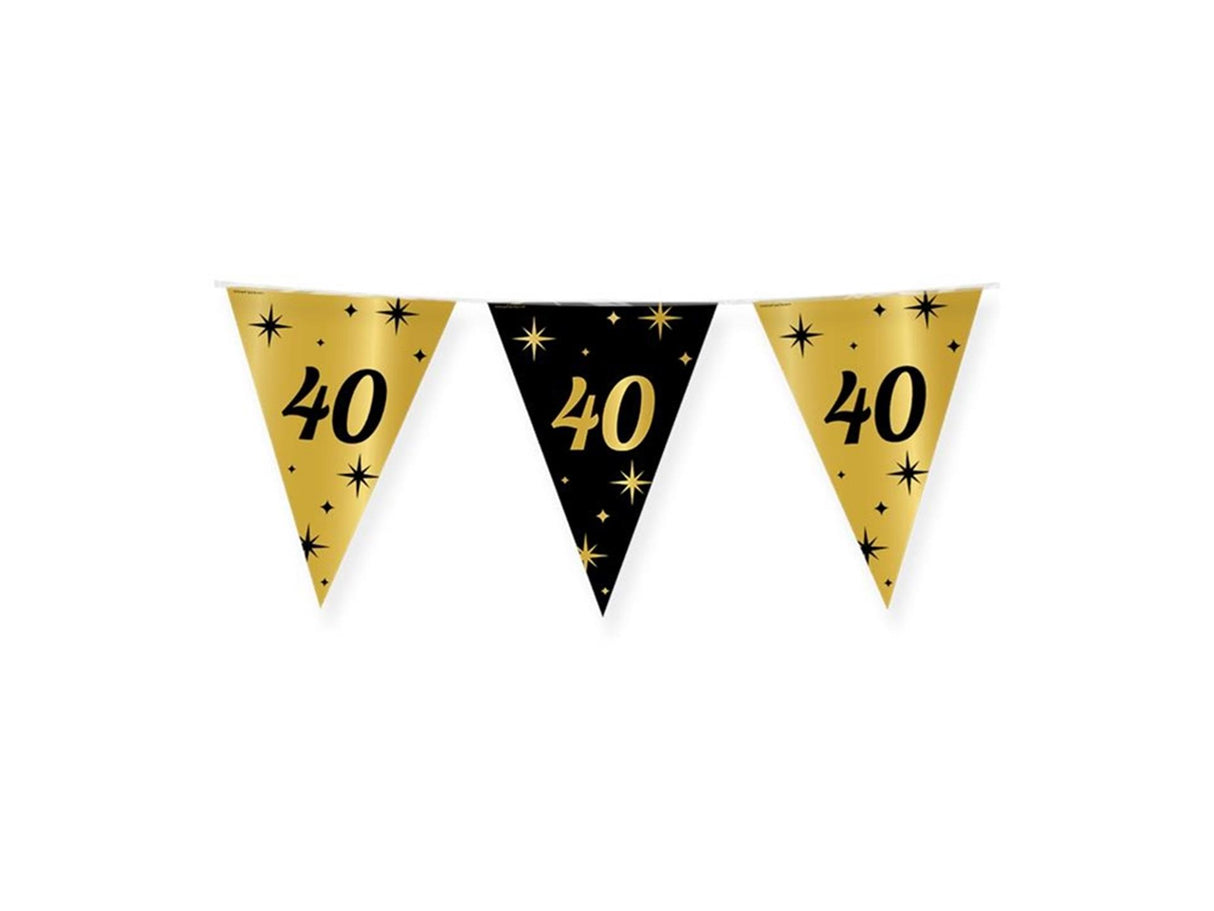 Paperdreams edle Partyflaggenfolie – 40