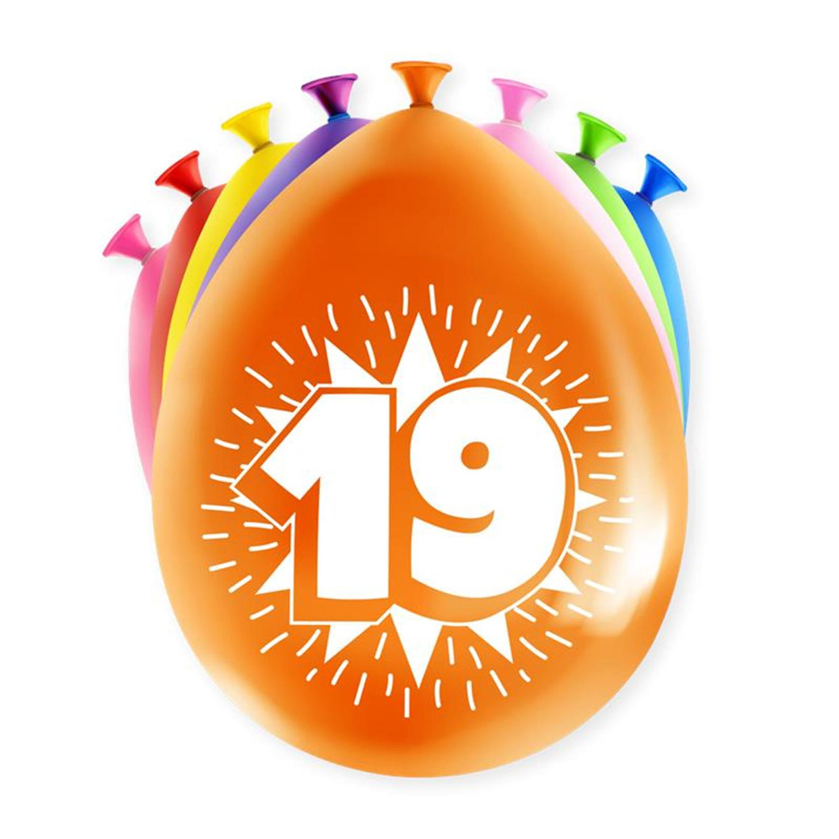 Paperdreams fröhlicher Partyballon – 19 Jahre