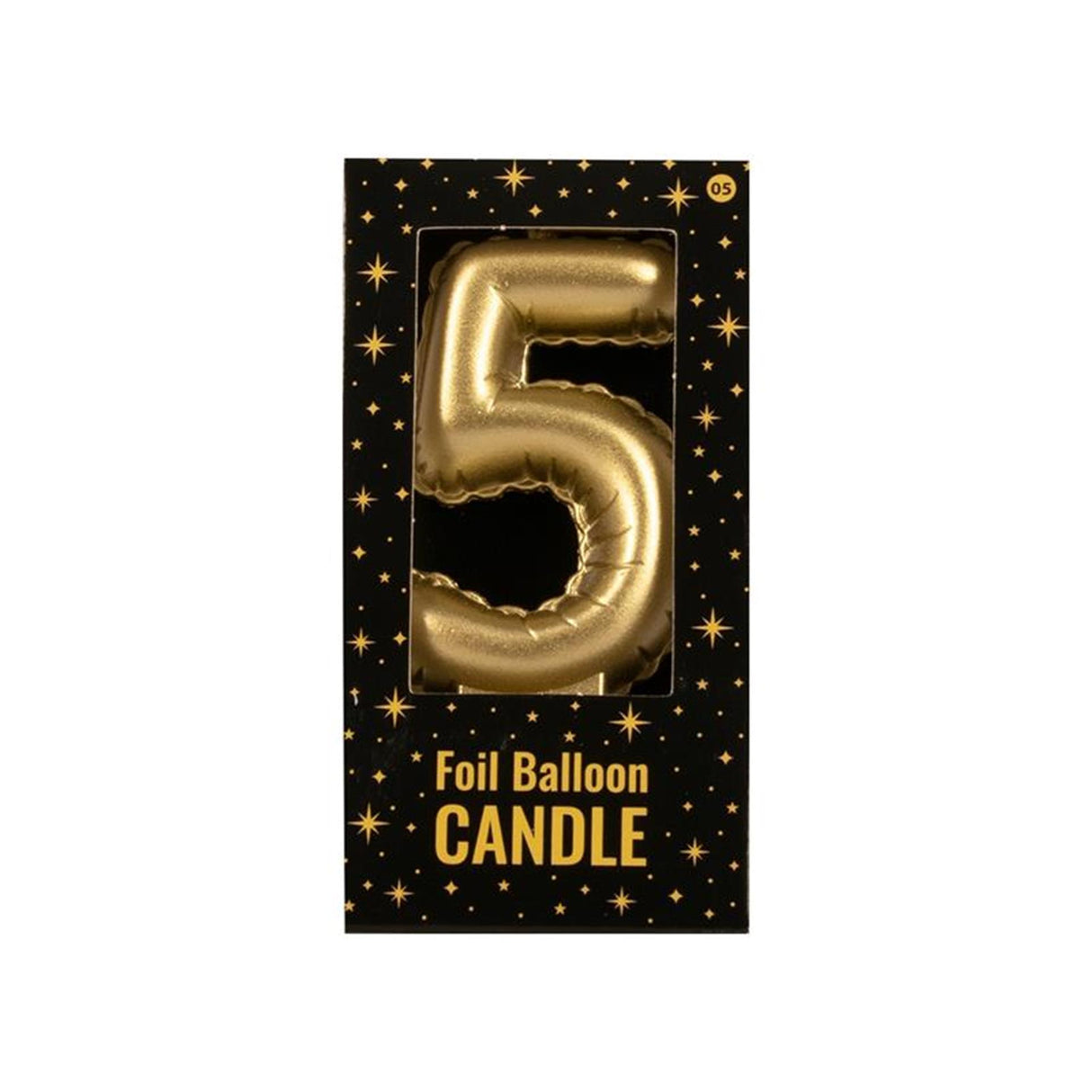 Paperdreams Folienballonkerze Gold – 5