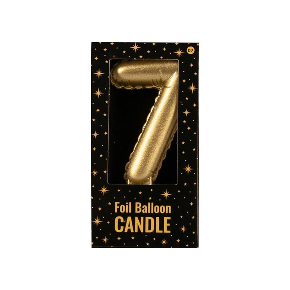 Paperdreams Folienballonkerze Gold – 7
