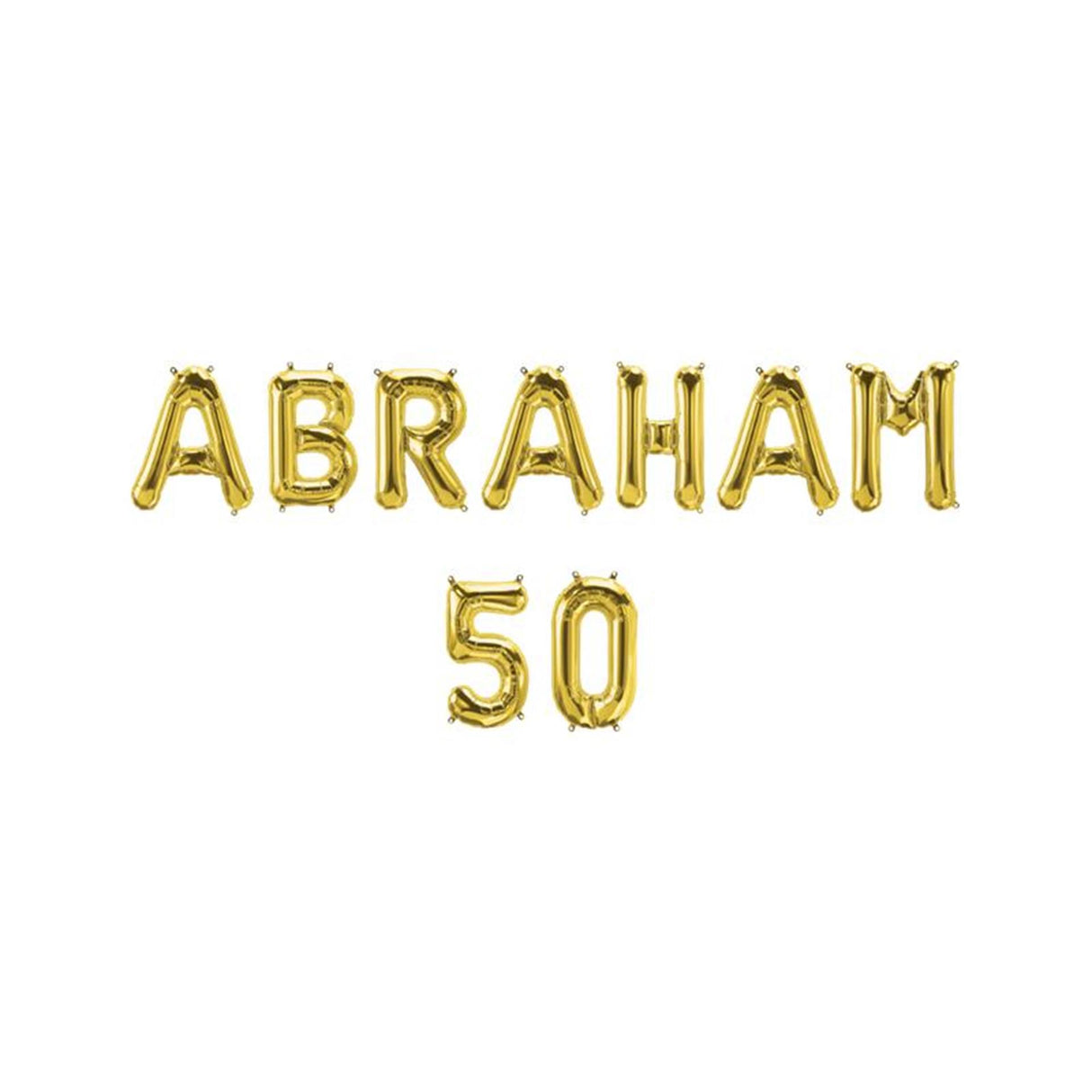 Paperdreams Folienballongirlande – Abraham 50