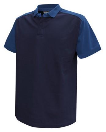 Dassy Poloshirt Cesar Baumwolle Marine Kobalt XL