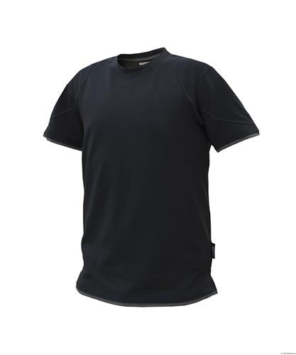 Dassy T-Shirt kinetic schwarz grau xs
