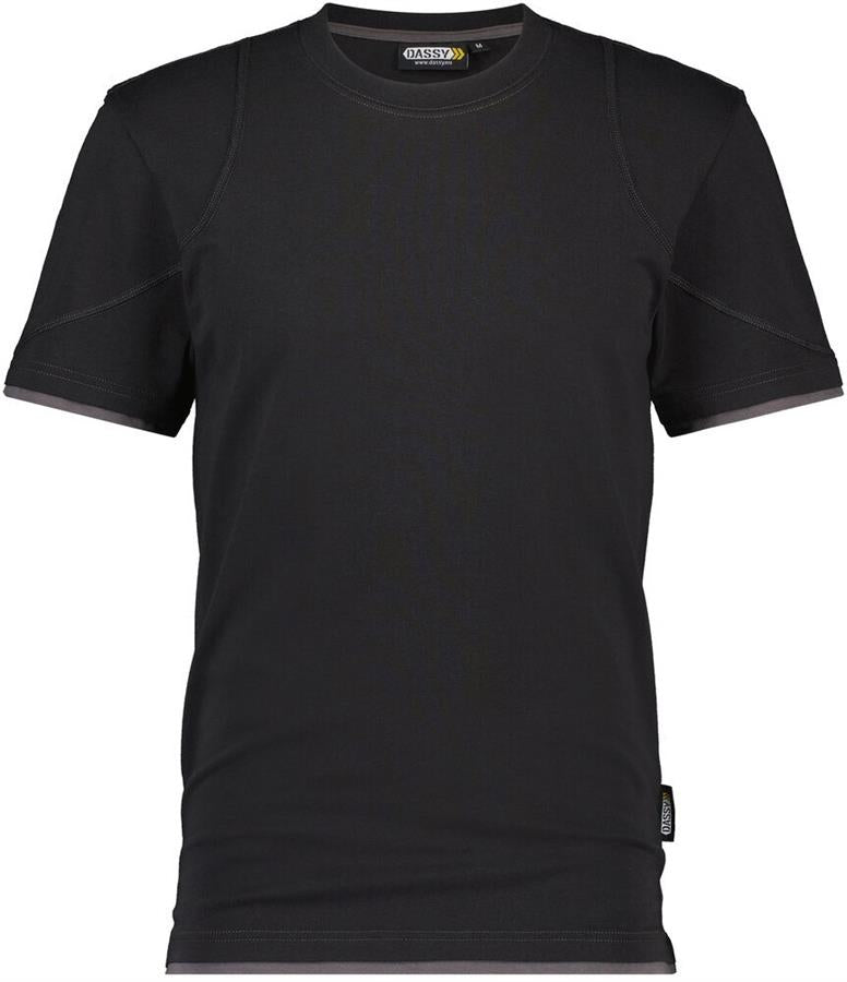 Dassy T-Shirt kinetic schwarz grau 4xl