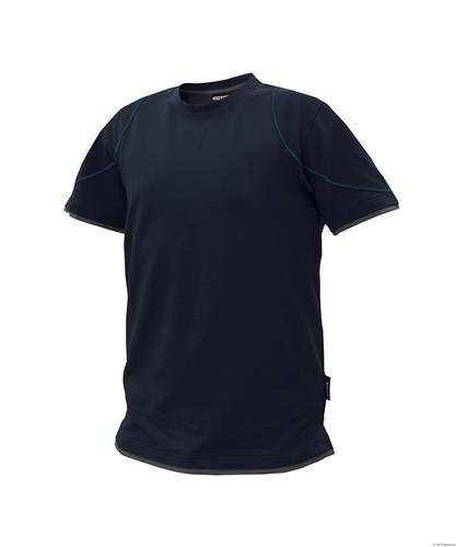 Dassy T-Shirt Kinetic Marinegrau XS