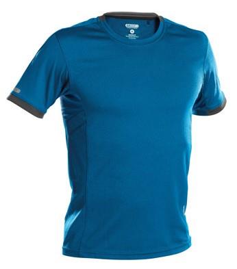 Dassy T-Shirt Nexus azurblau grau l