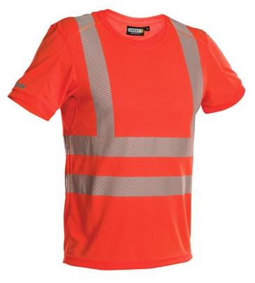 Dassy T-Shirt Carter fluoreszierend rot l