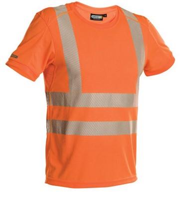 Dassy T-Shirt Carter fluoreszierendes Orange XXL