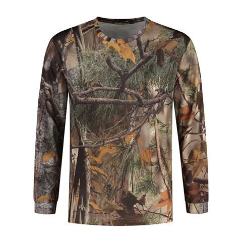 Stealth Gear T-Shirt Long Sleeve Camo Bosprint Größe M