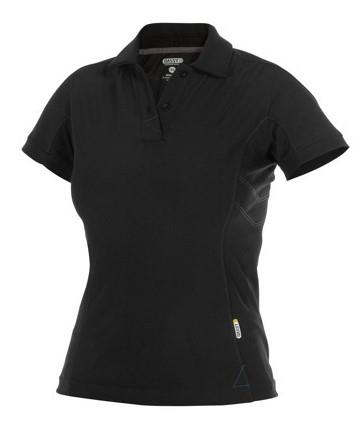 Dassy Polo Traxion Damen Schwarz S
