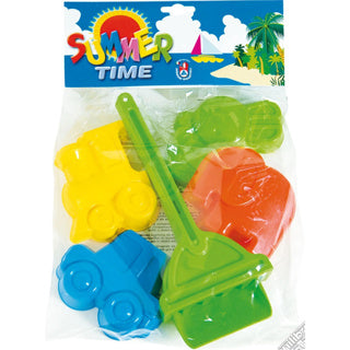 Androni Strandsandkasten-Set 6-teilig farbig | 6 Stück