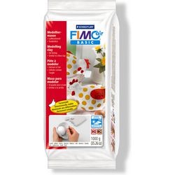 Fimo Staedtler Air Basic Modelliermasse 8101 1000 gr weiß