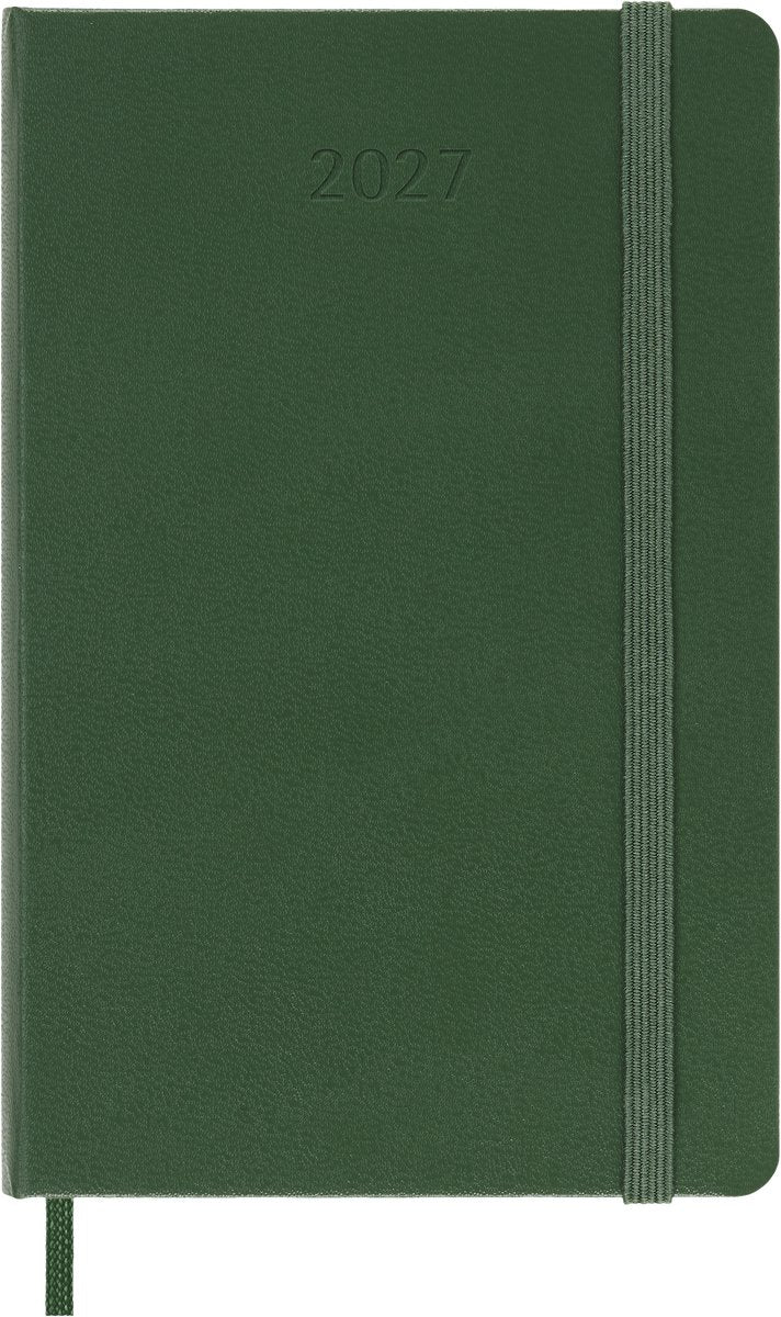Moleskine 12-Monats-Tagebuch – 2027 – wöchentlich – Tasche – Hardcover – Myrtengrün