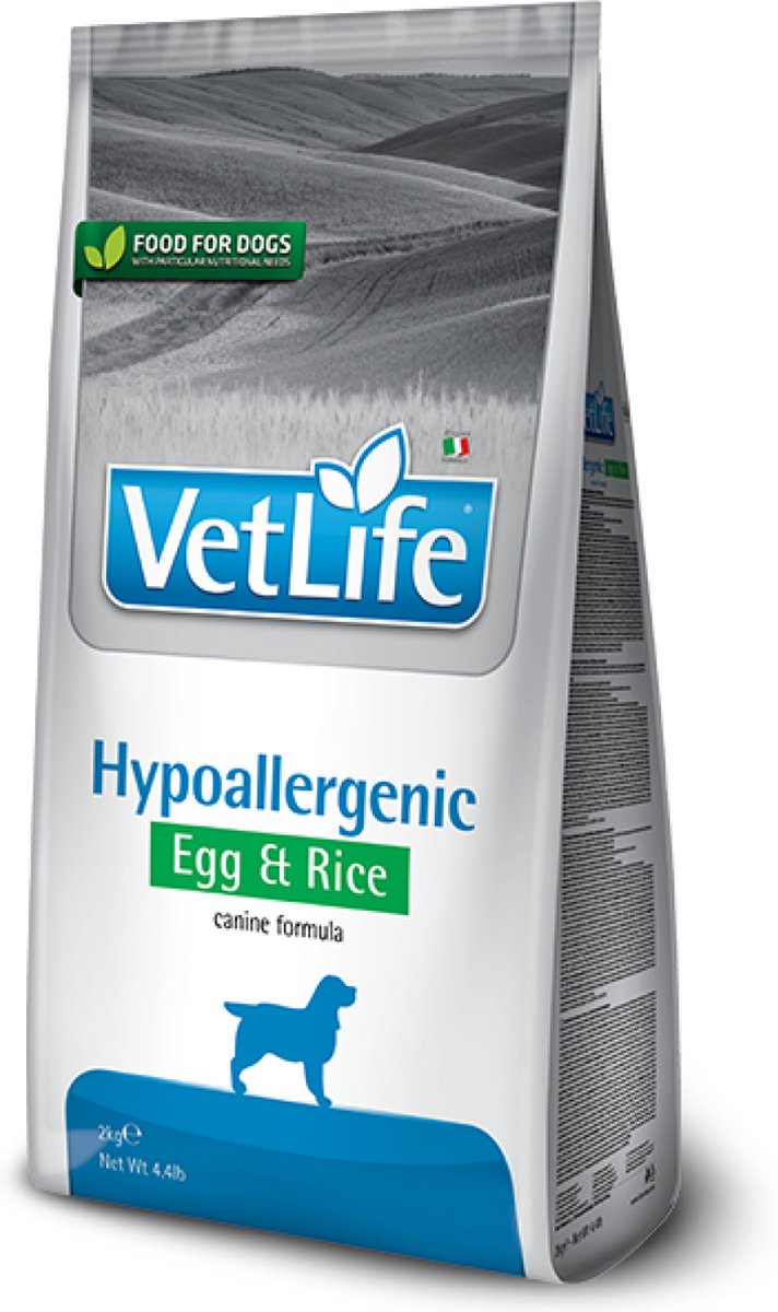 Farmina vetlife hypoallergener Eierreis – Hundefutter – 2 kg