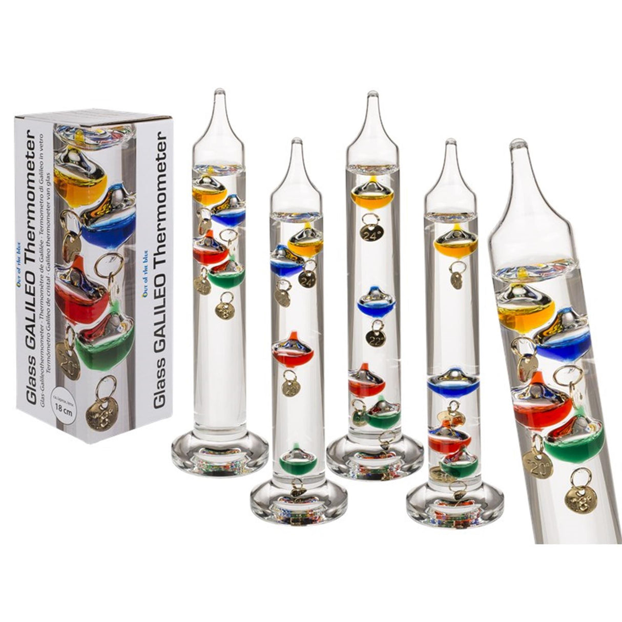 Ootb Thermometer Galileo 18cm in Geschenkbox