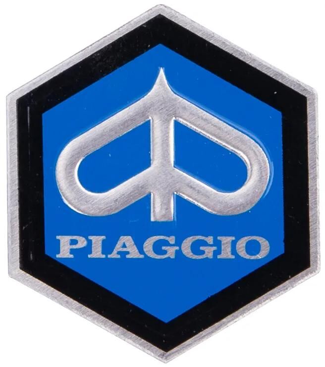 Sechseckige RMS-Emblemaufkleber für Piaggio