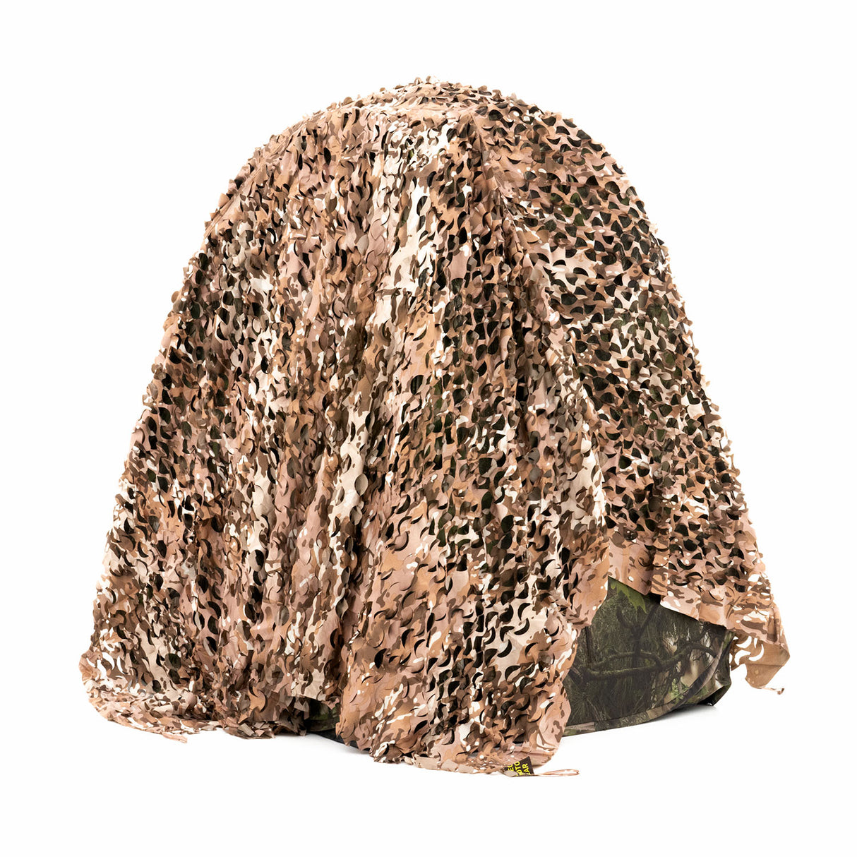Buteo Fotoausrüstung 3D Blätter Tarnnetz Waldtarn braun 2,4x3 m