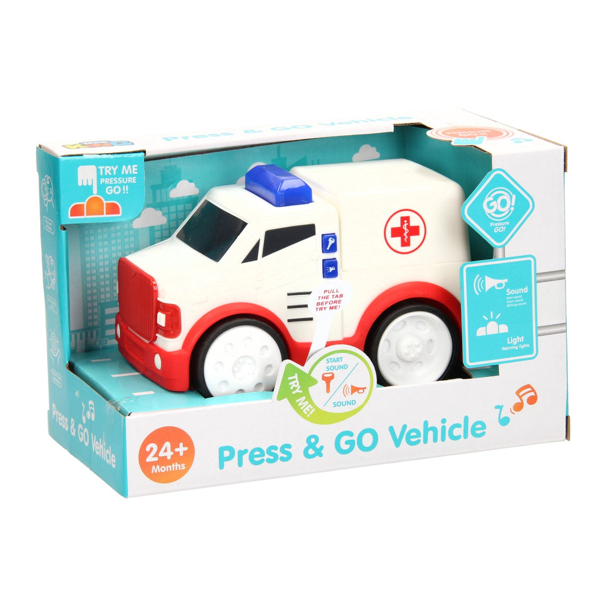 Drücken Sie „Go Auto – Krankenwagen“.