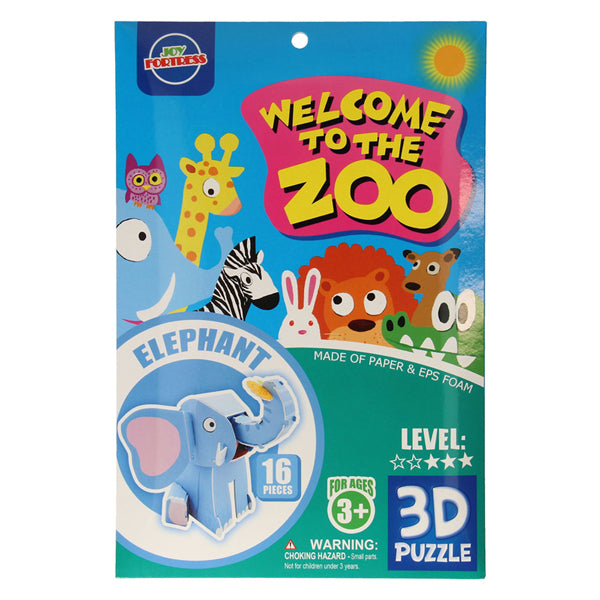 Bausatz 3D-Elefant
