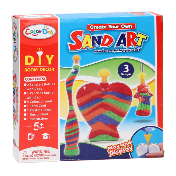 Sandkunst-Regenbogen