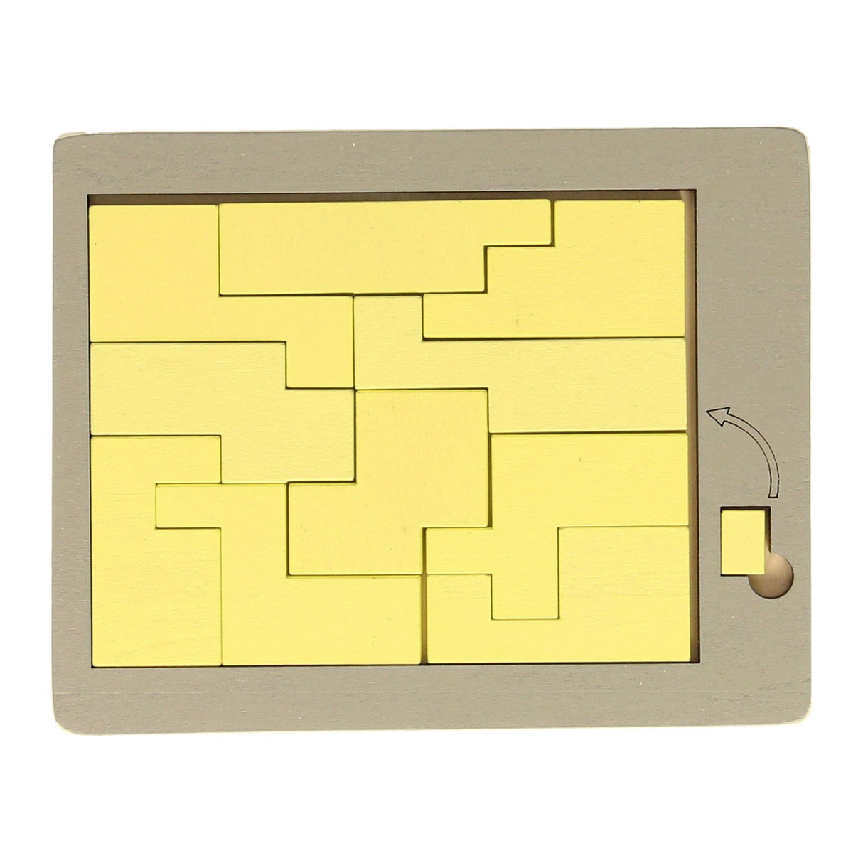 Imp-Puzzle aus Holz zum ossiblen Denken