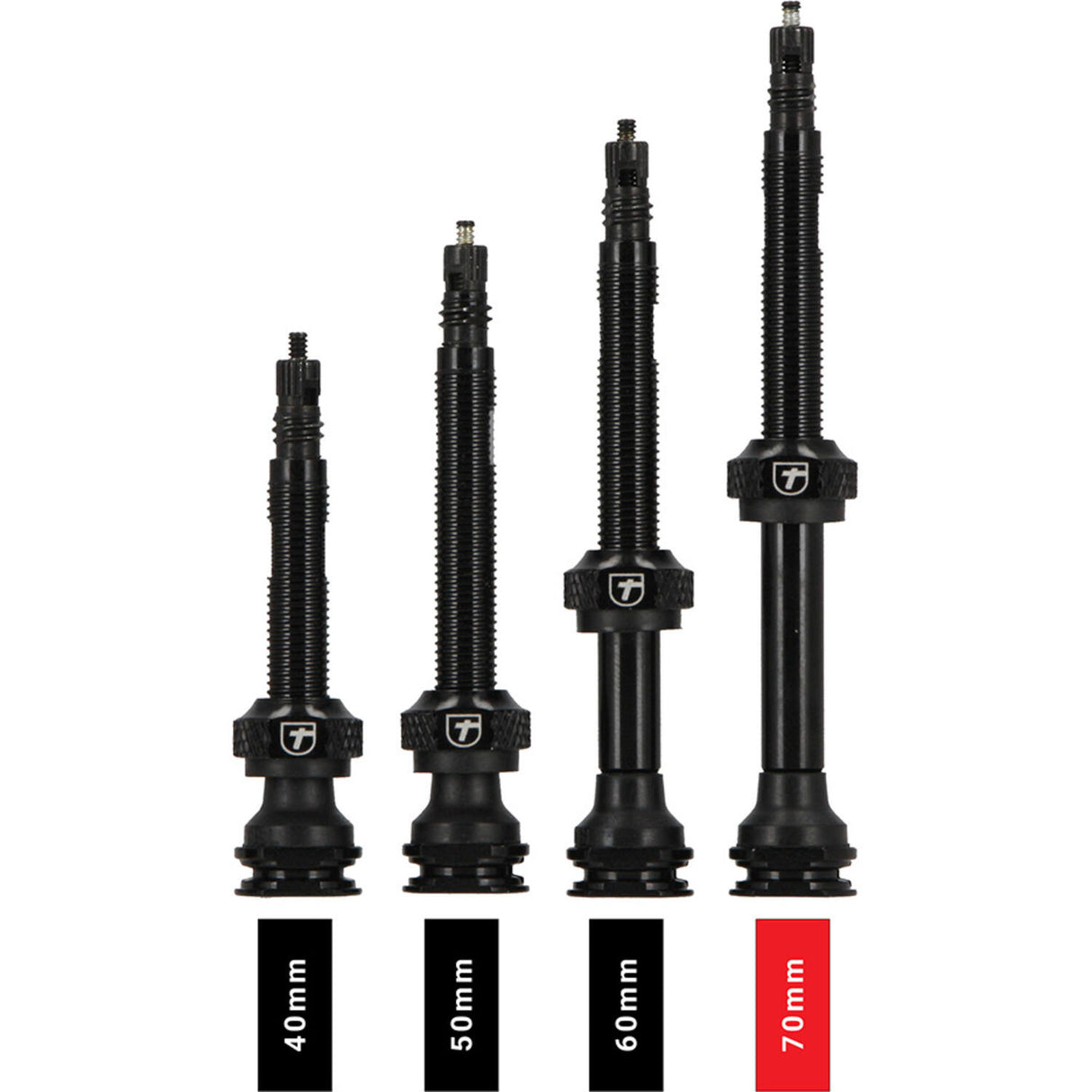 Trivio - Tubeless-Ventil schwarz fvt