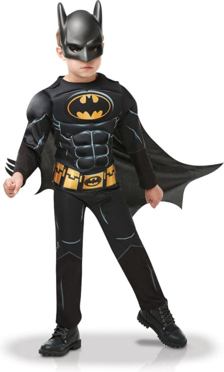 Rubies Rubies Batman-Kostüm für Jungen, Schwarz, Größe 128