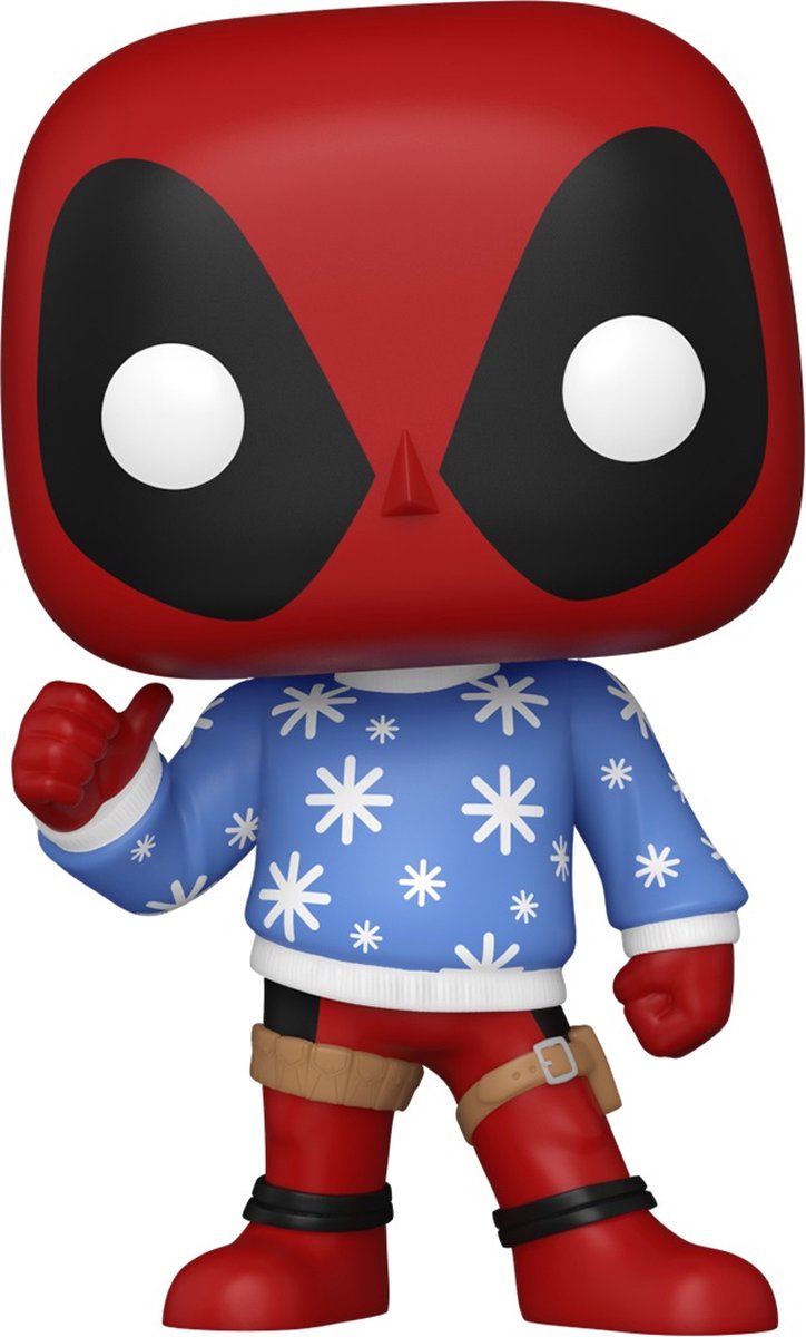 Marvel Funko Deadpool – Weihnachtspop! Deadpool 9 cm Sammlerfigur – mehrfarbig