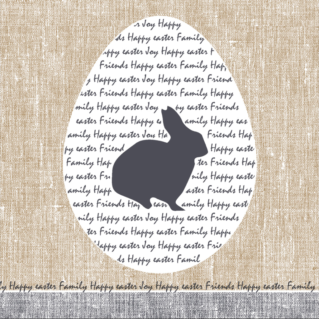 Duni Servietten Hase 33x33cm