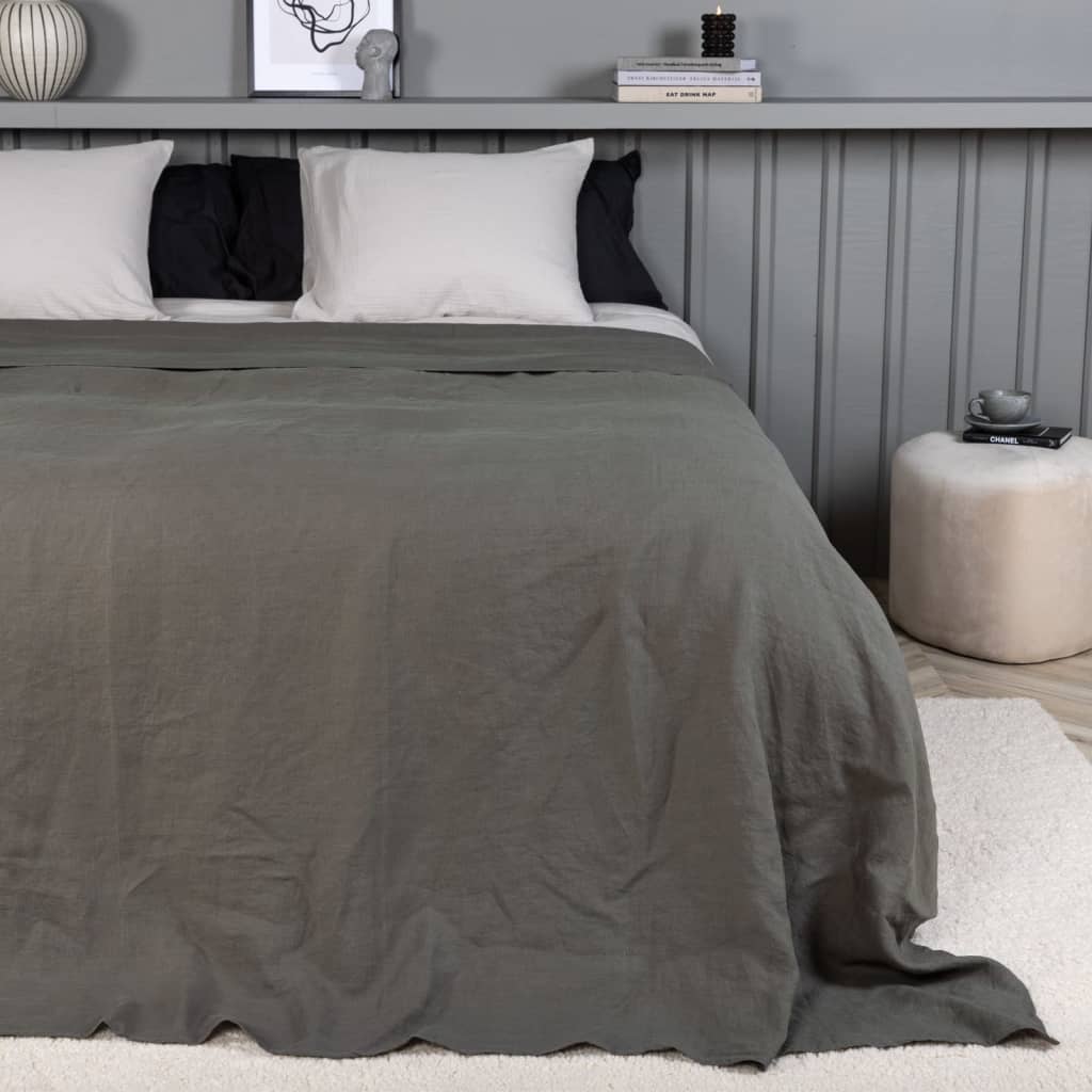 Venture Home Betsprey Milo 260x260 cm Polyestergrau