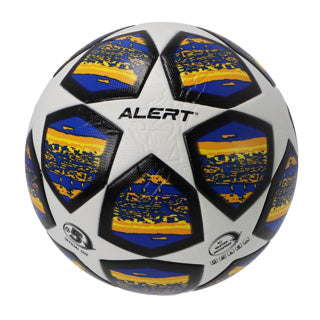 Kein Markenball, Fußball, Größe 5, 380 Gramm, Alarm | 3 Stück
