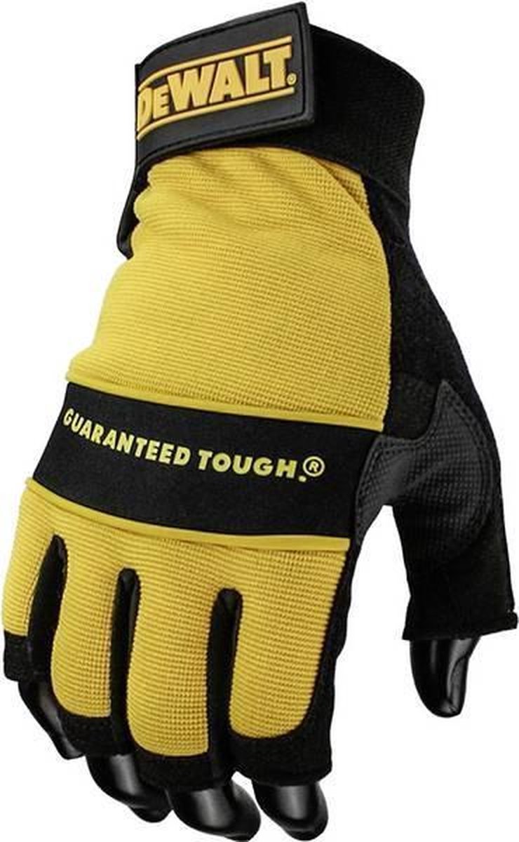 Dewalt DPG23 Performance Arbeitshandschuhe – Kunstleder – fingerlos