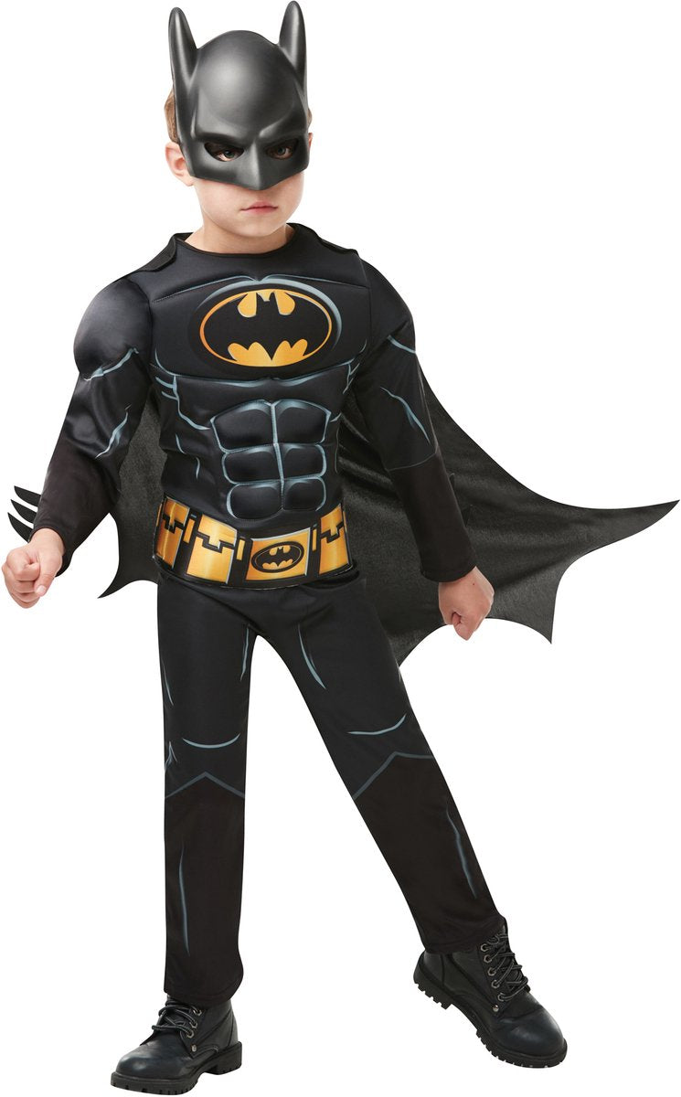 Rubies Batman Deluxe-Kostüm für Jungen 5–6 Jahre